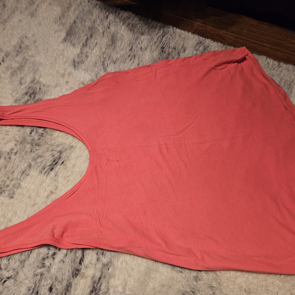 Coral Sleeveless Women's Top